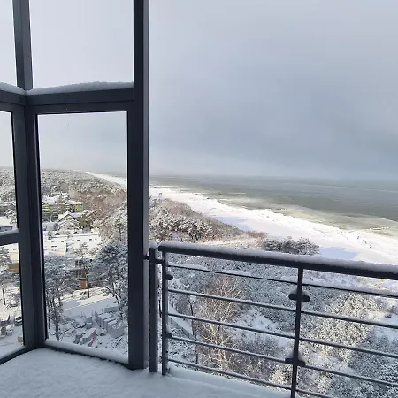 Apartament Z Widokiem Na Morze - Sea View, Przy Plazy Dziwnowek Exterior photo